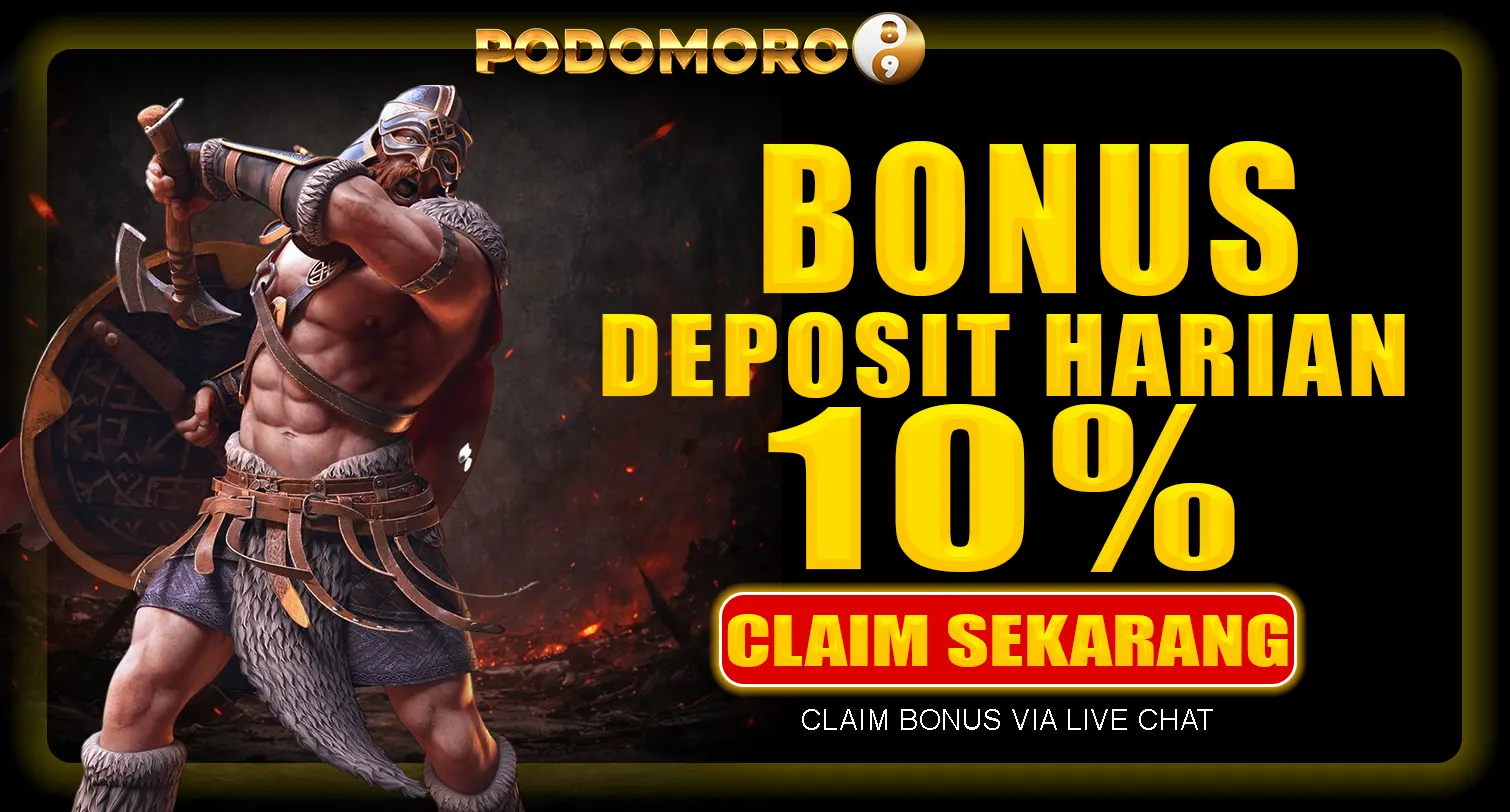 BONUS DEPOSIT HARIAN 10%